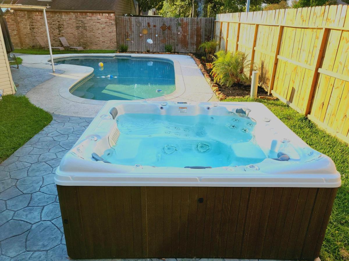 فيلا 1976Houstongem Luminous Pvtpool & Hottub Dt20Mins For Lrg Families 6Beds 2Bath المظهر الخارجي الصورة