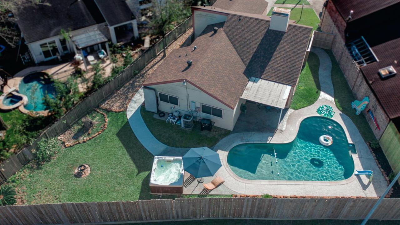 فيلا 1976Houstongem Luminous Pvtpool & Hottub Dt20Mins For Lrg Families 6Beds 2Bath المظهر الخارجي الصورة