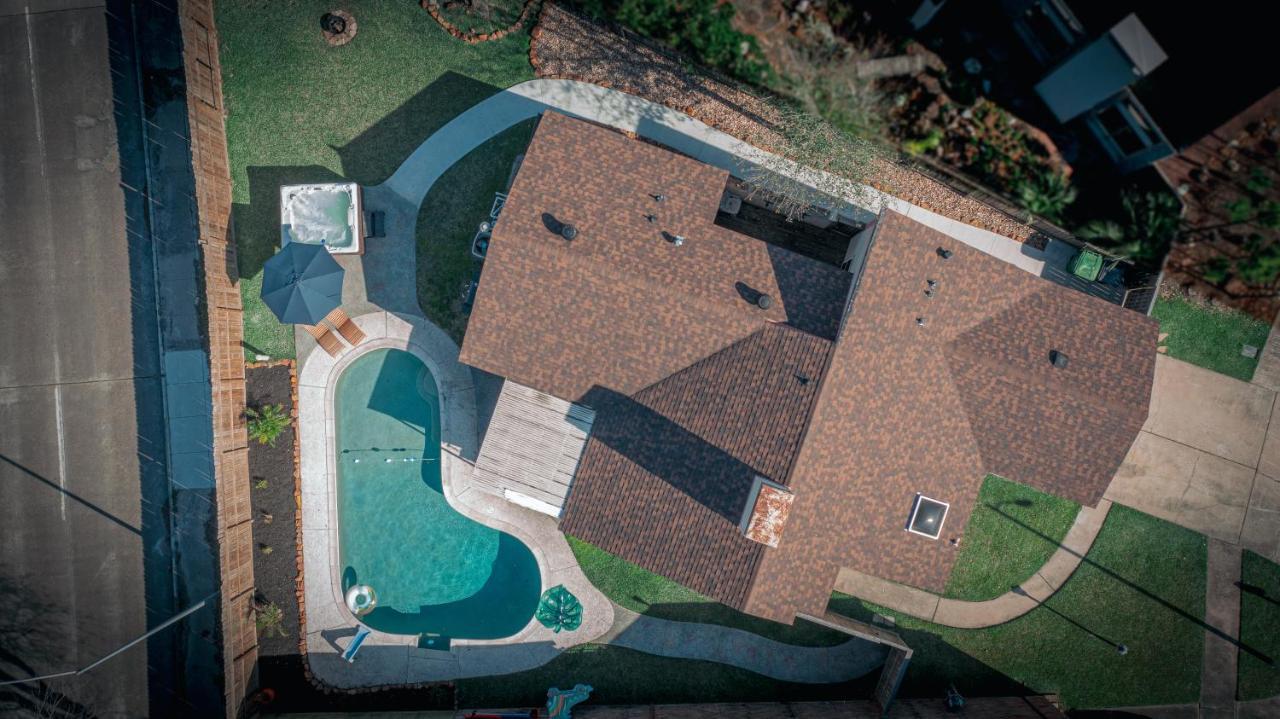 فيلا 1976Houstongem Luminous Pvtpool & Hottub Dt20Mins For Lrg Families 6Beds 2Bath المظهر الخارجي الصورة